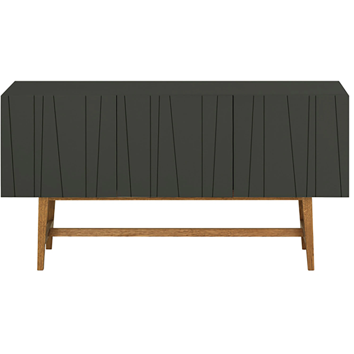 Asplund Vass 40:135 Sideboard Med Ben - Sk&auml;nkar & sideboards Valn&ouml;t Khakigr&ouml;n