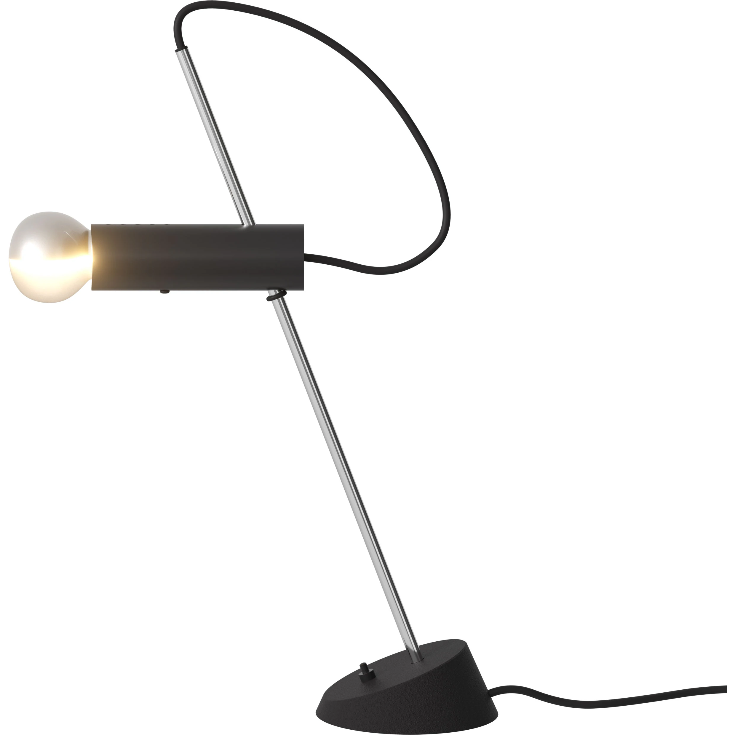 Astep Model 566 Bordslampa - Bordslampor St&aring;l Svart
