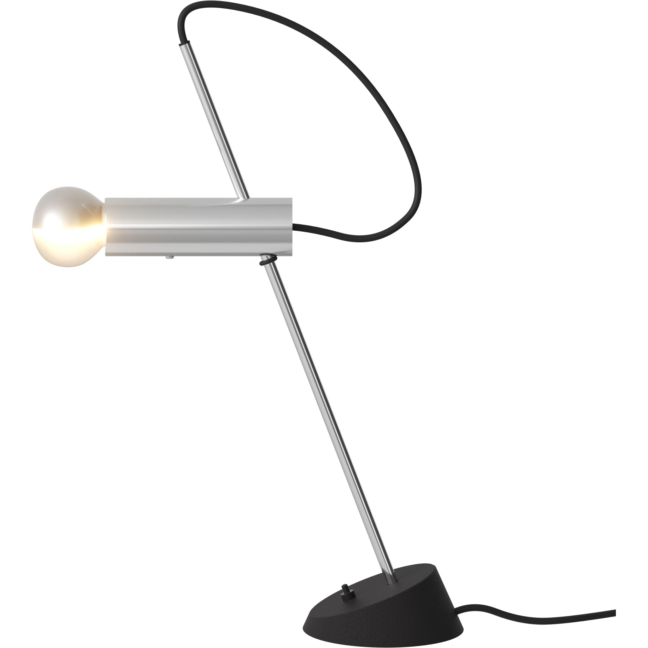 Astep Model 566 Bordslampa Polerad - Bordslampor St&aring;l Polerat st&aring;l
