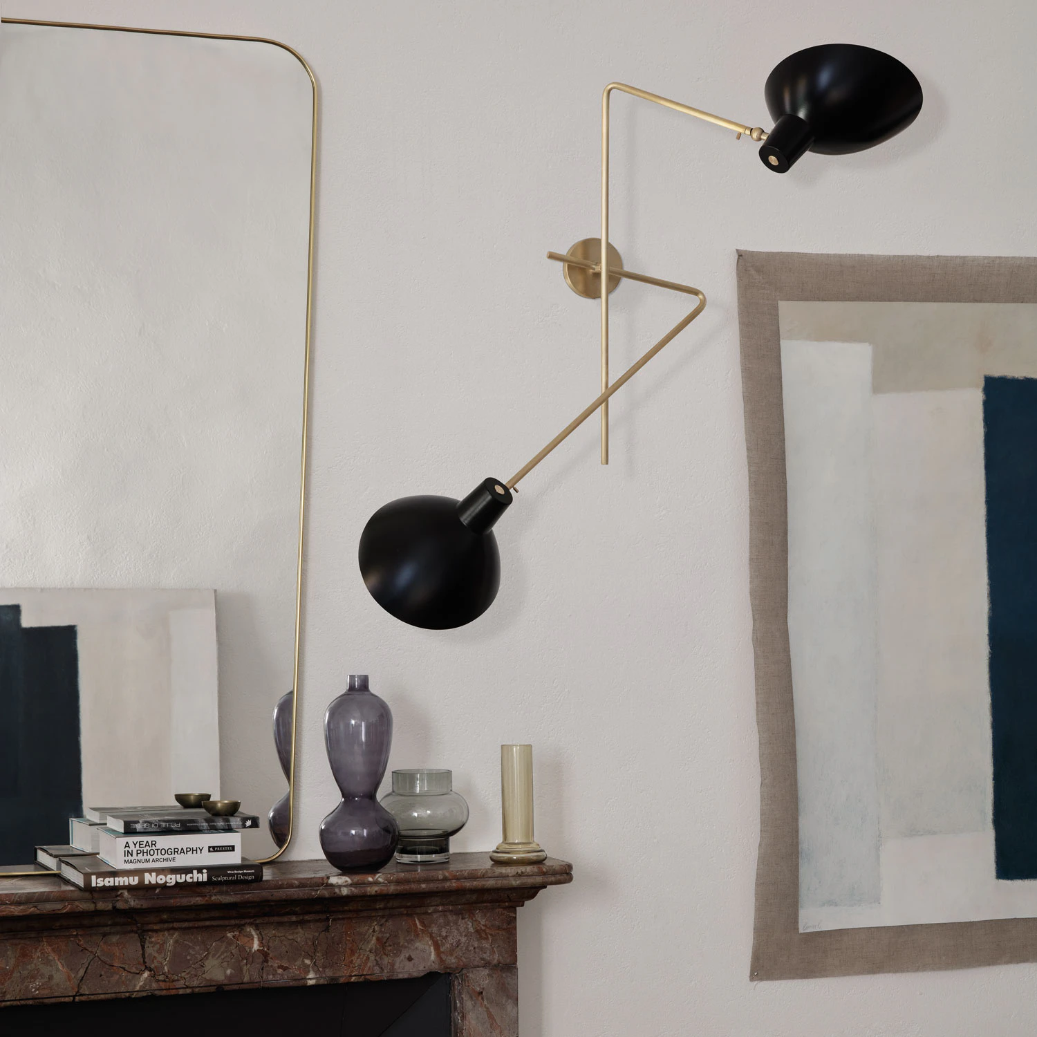 Astep Vv Cinquanta Twin Vägglampa /, svart från Astep, bild 4