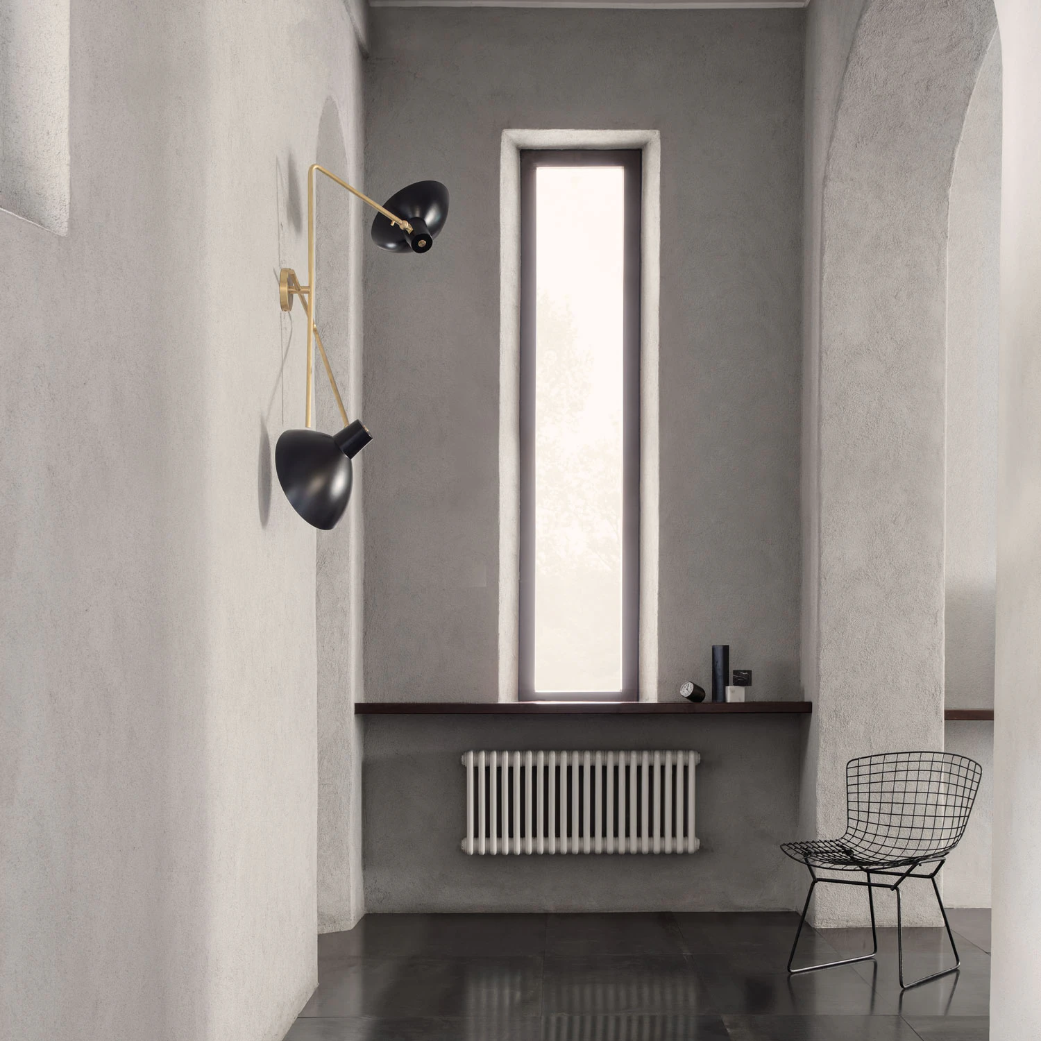 Astep Vv Cinquanta Twin Vägglampa /, svart från Astep, bild 3