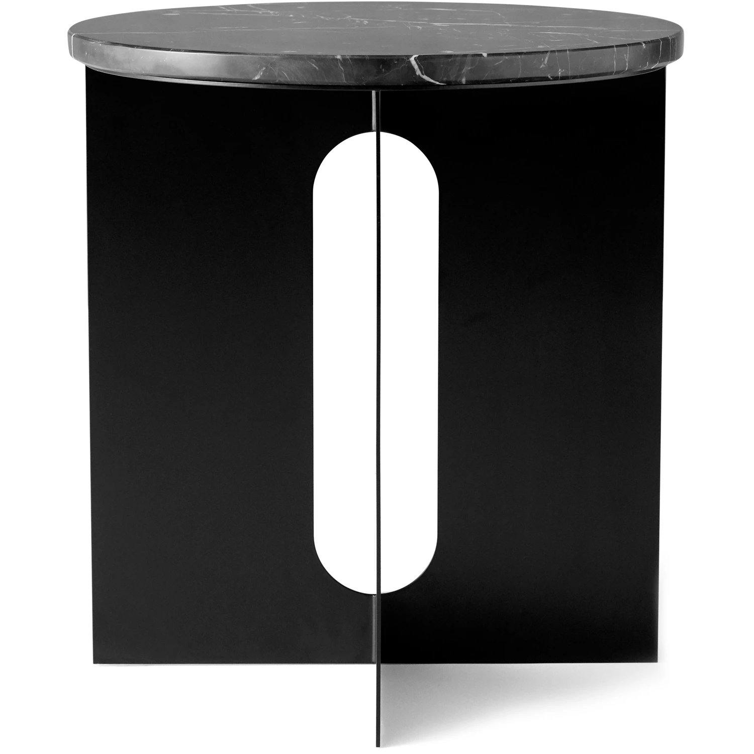 Audo Copenhagen Androgyne Sidobord / - Sidobord & Avlastningsbord Marmor Svart