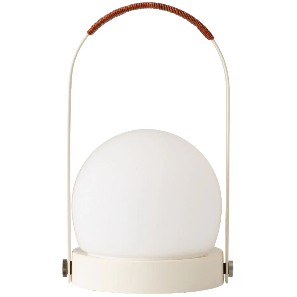 Audo Copenhagen Carrie Bordslampa Portabel - Portabla lampor Stål Ivory