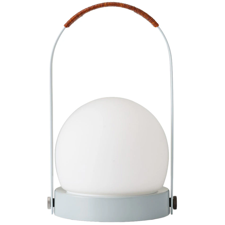 Audo Copenhagen Carrie Bordslampa Portabel - Portabla lampor Stål Linen Blue