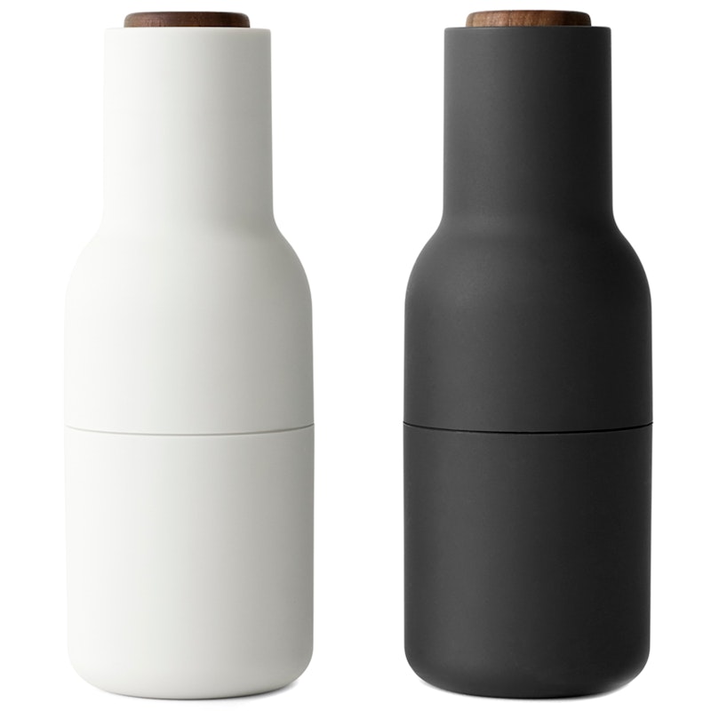 Bottle Grinder Kryddkvarn 2-pack, Ask / Carbon / Valnöt