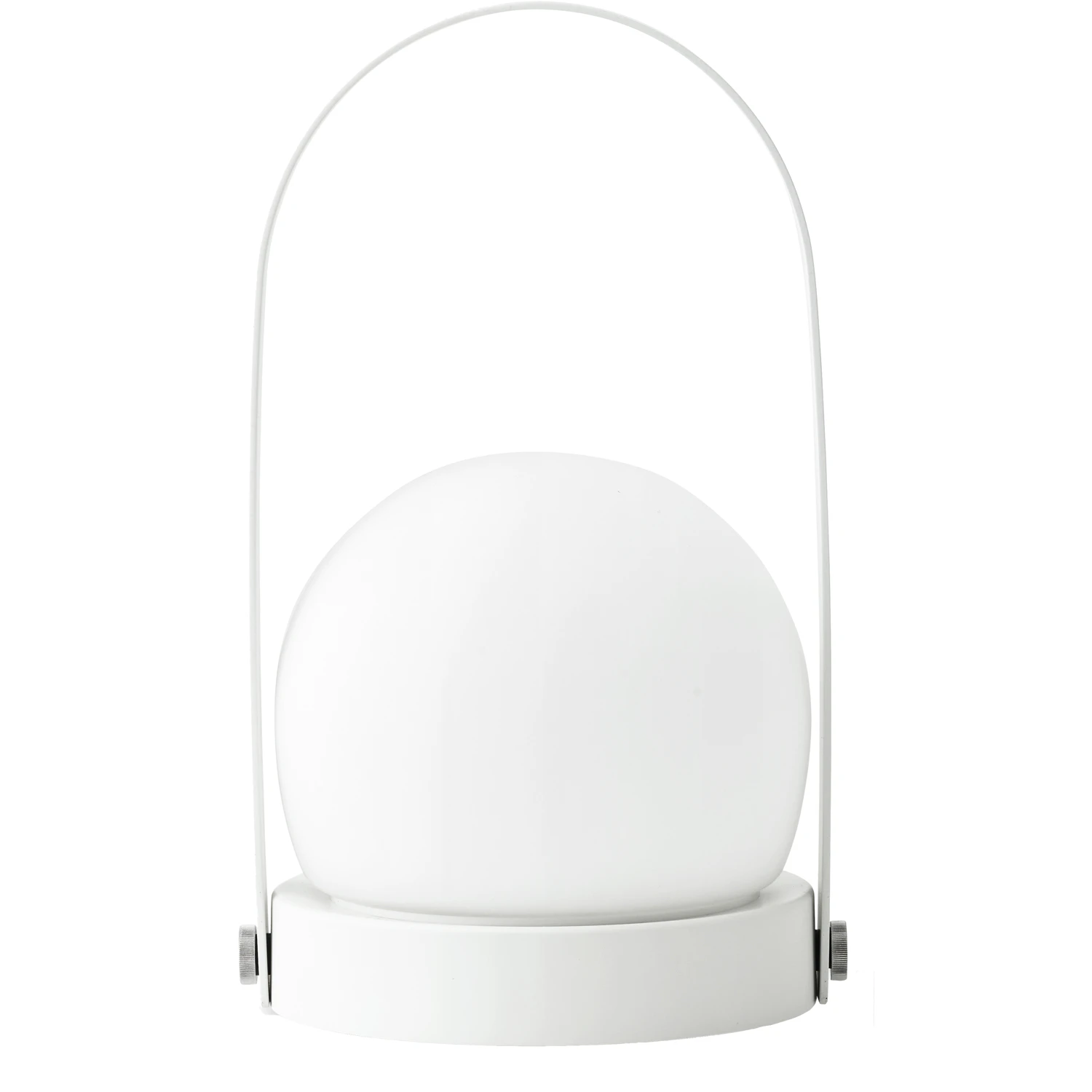Audo Copenhagen Carrie Lampa Portabel Ip44 - Portabla lampor Stål Vit