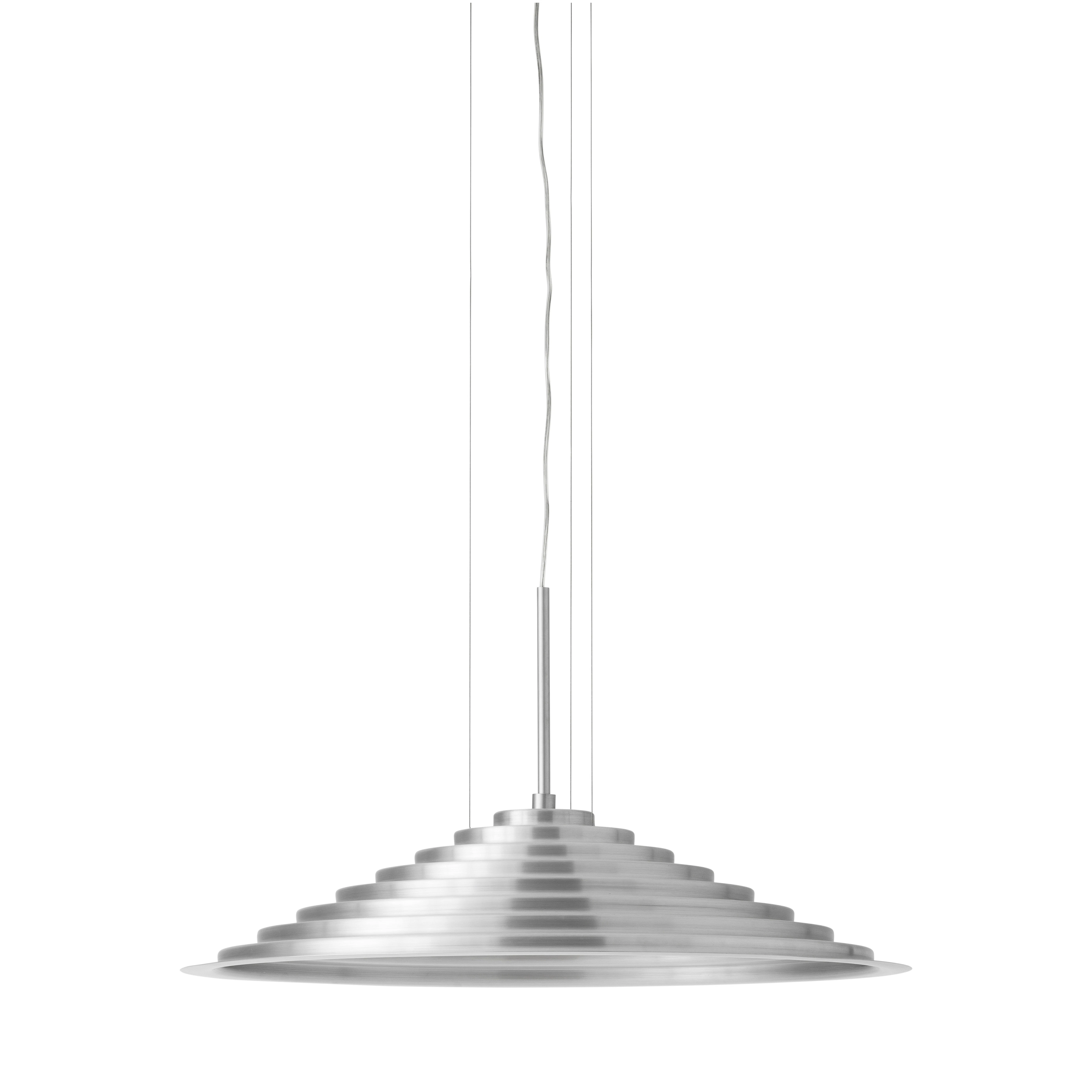 Audo Copenhagen Chancery Pendel Ø75 Cm - Pendellampor Aluminium Borstad Aluminium