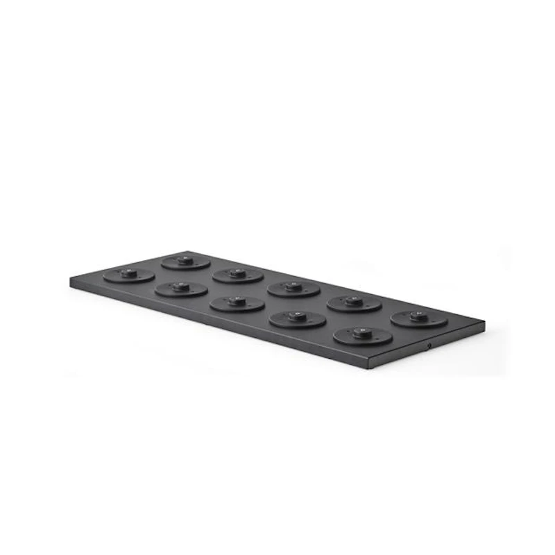 Charging Board Med 10 Uttag Svart