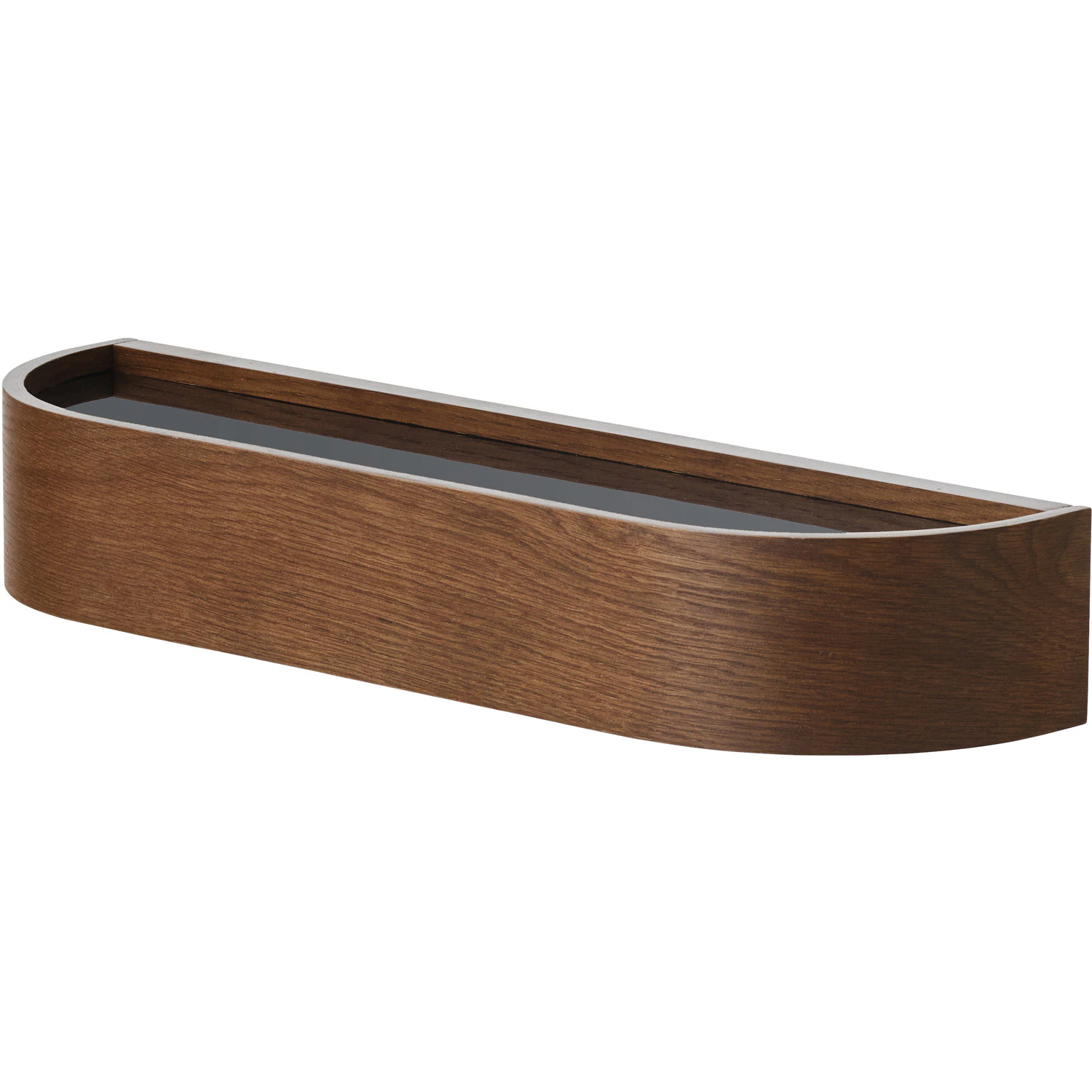 Audo Copenhagen Epoch Hylla 50 Cm / Svart - Vägghyllor Ek Mörkbetsad Ek