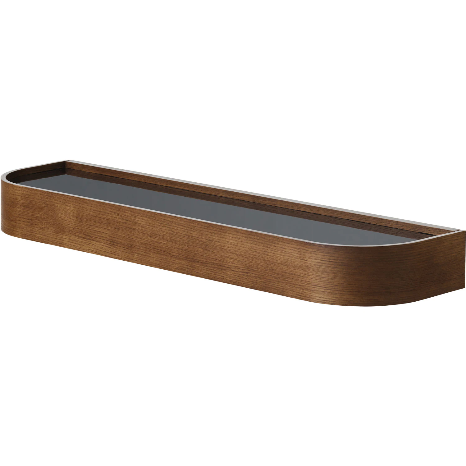 Audo Copenhagen Epoch Hylla 79 Cm / Svart - Vägghyllor Ek Mörkbetsad Ek