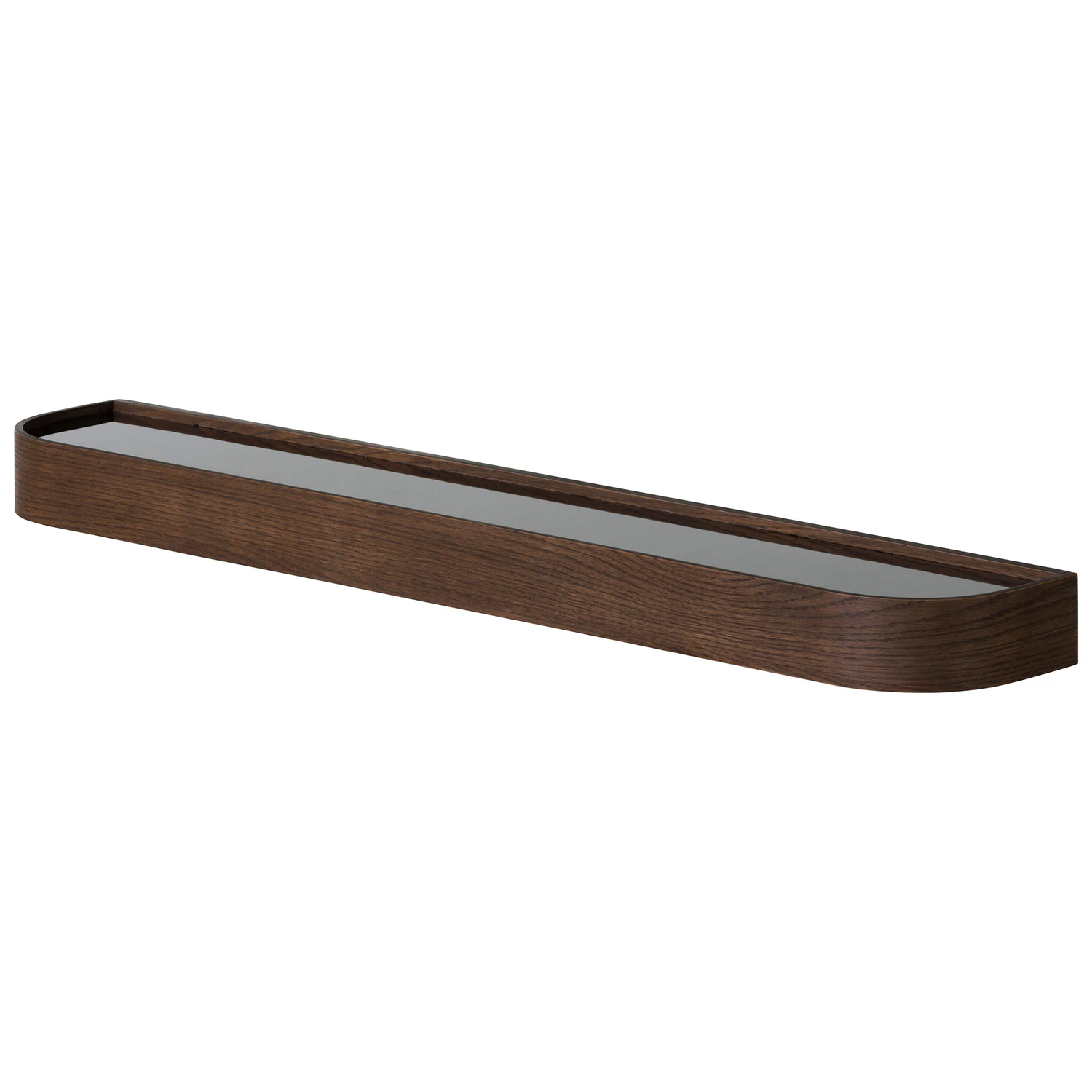 Audo Copenhagen Epoch Hylla Med Klädhängare 118 Cm Mörkbetsad / - Vägghyllor Ek Svart
