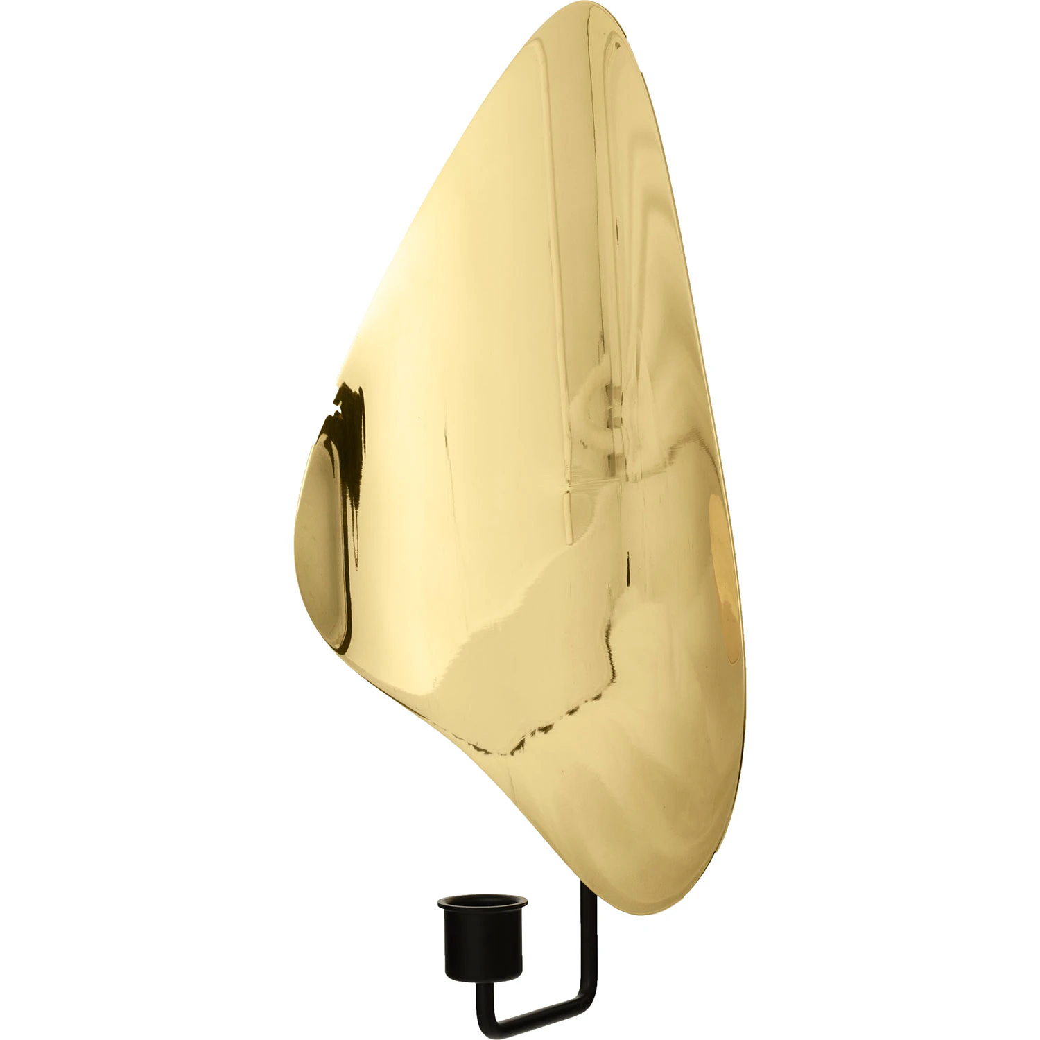 Audo Copenhagen Flambeau V&auml;ggljush&aring;llare /polerad - Ljusstakar M&auml;ssing Svart