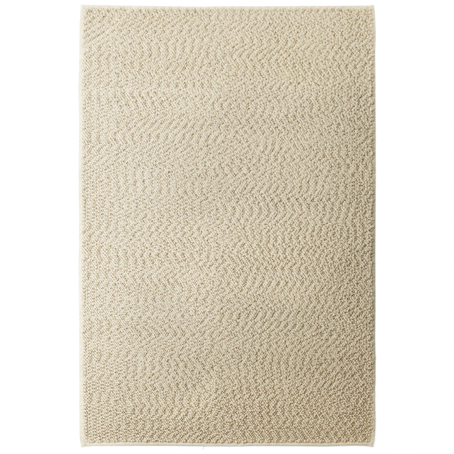 Audo Copenhagen Gravel Matta 170x240 Cm - Enfärgade mattor Ull Ivory