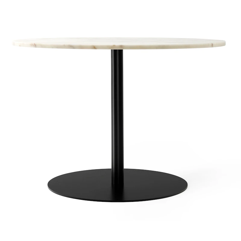 Harbour Column Matbord Ø105 cm, Marmor/Svart