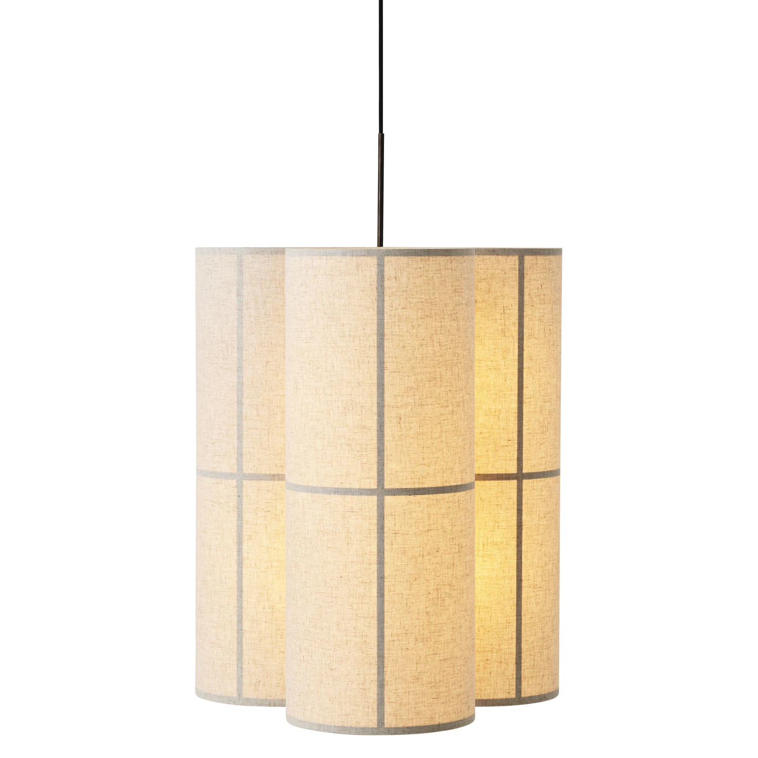 Audo Copenhagen Hashira Pendel Kluster Ø60 Cm - Pendellampor Stål Raw