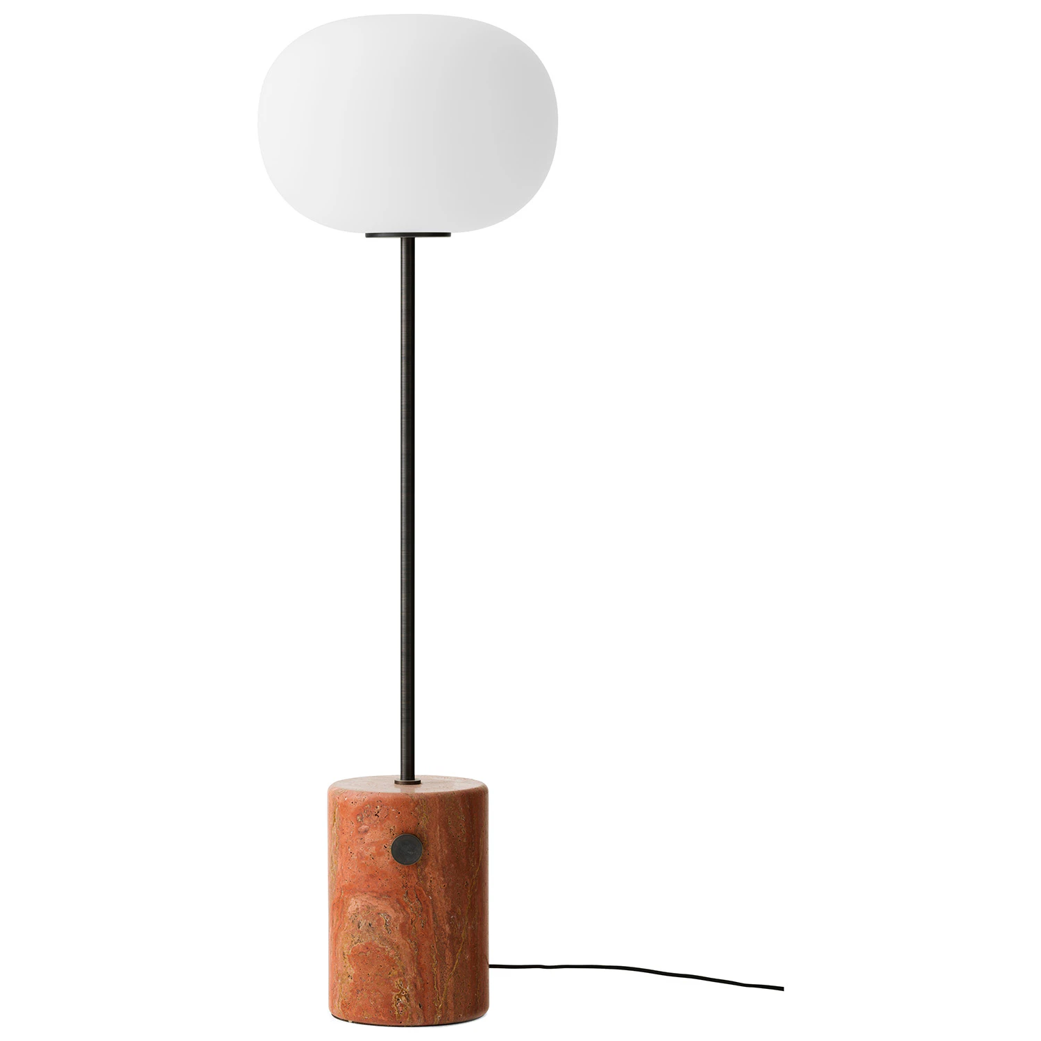 Audo Copenhagen Jwda Golvlampa / Bronserad M&auml;ssing - Golvlampor Travertin Red Travertine