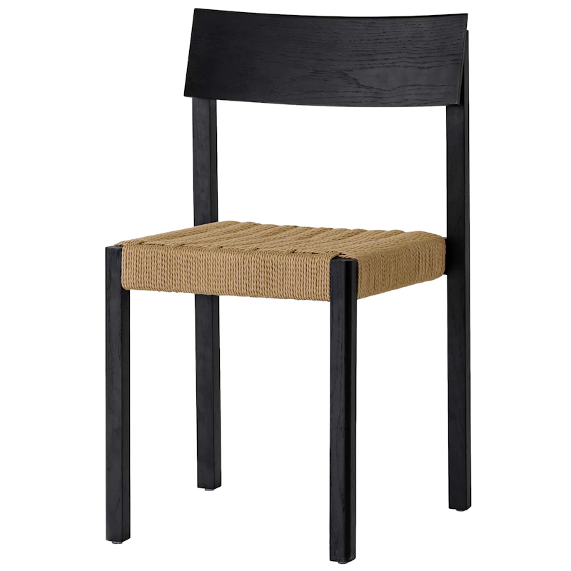 Mauro Stol, Svart Ek / Paper Cord