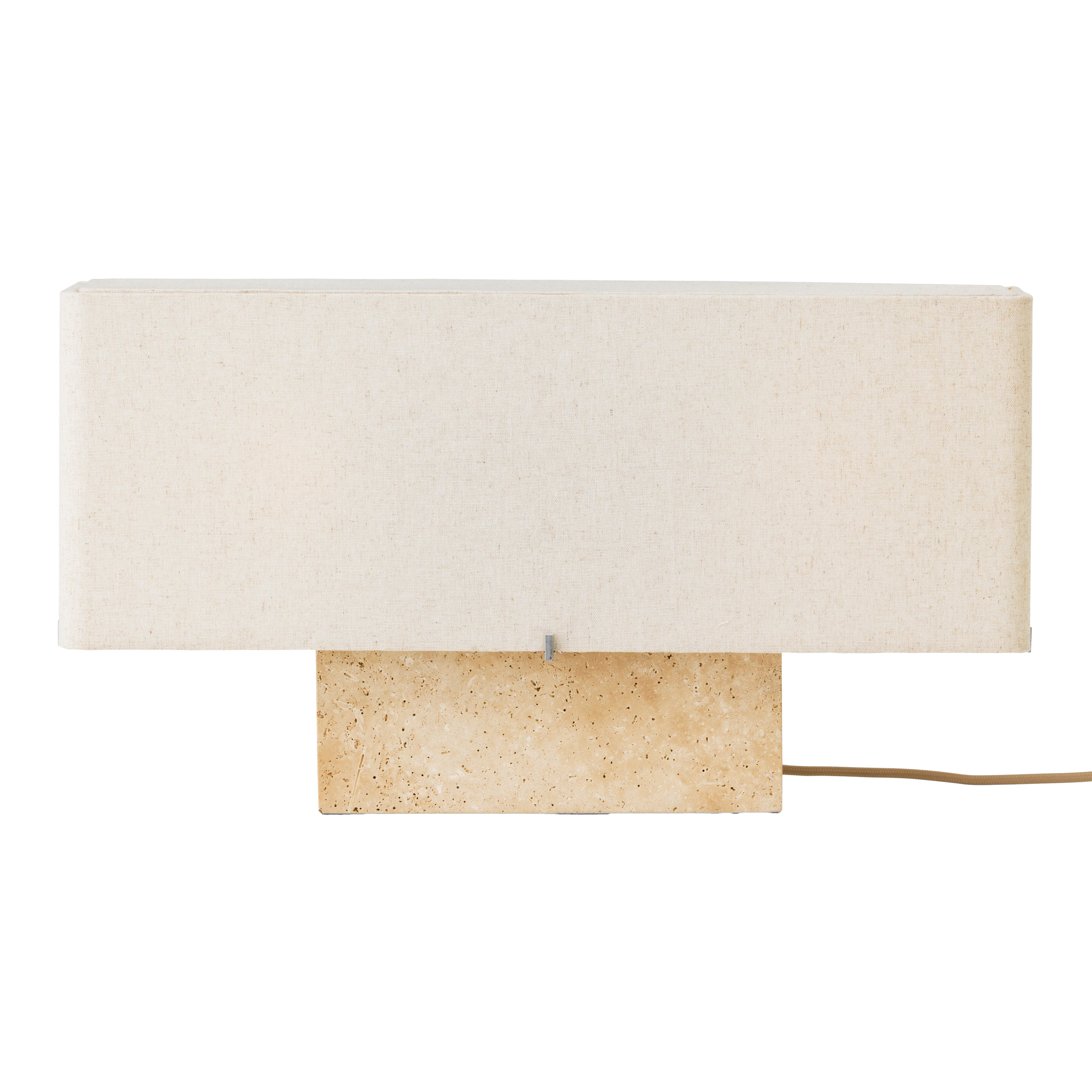Audo Copenhagen Nonna Bordslampa 30 Cm / - Bordslampor Travertin Sand