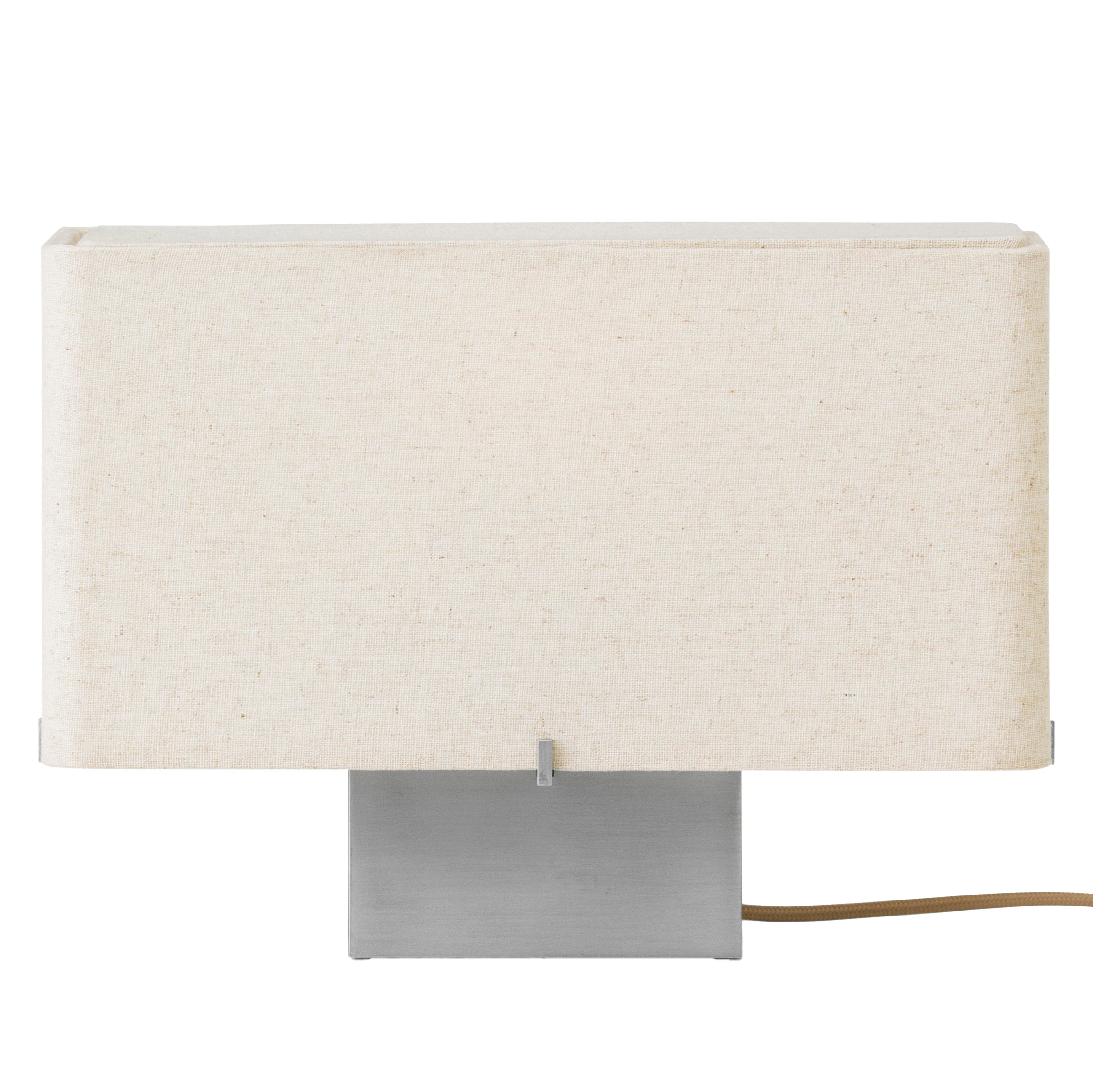 Audo Copenhagen Nonna Bordslampa 24 Cm / Sand - Bordslampor Borstad Aluminium