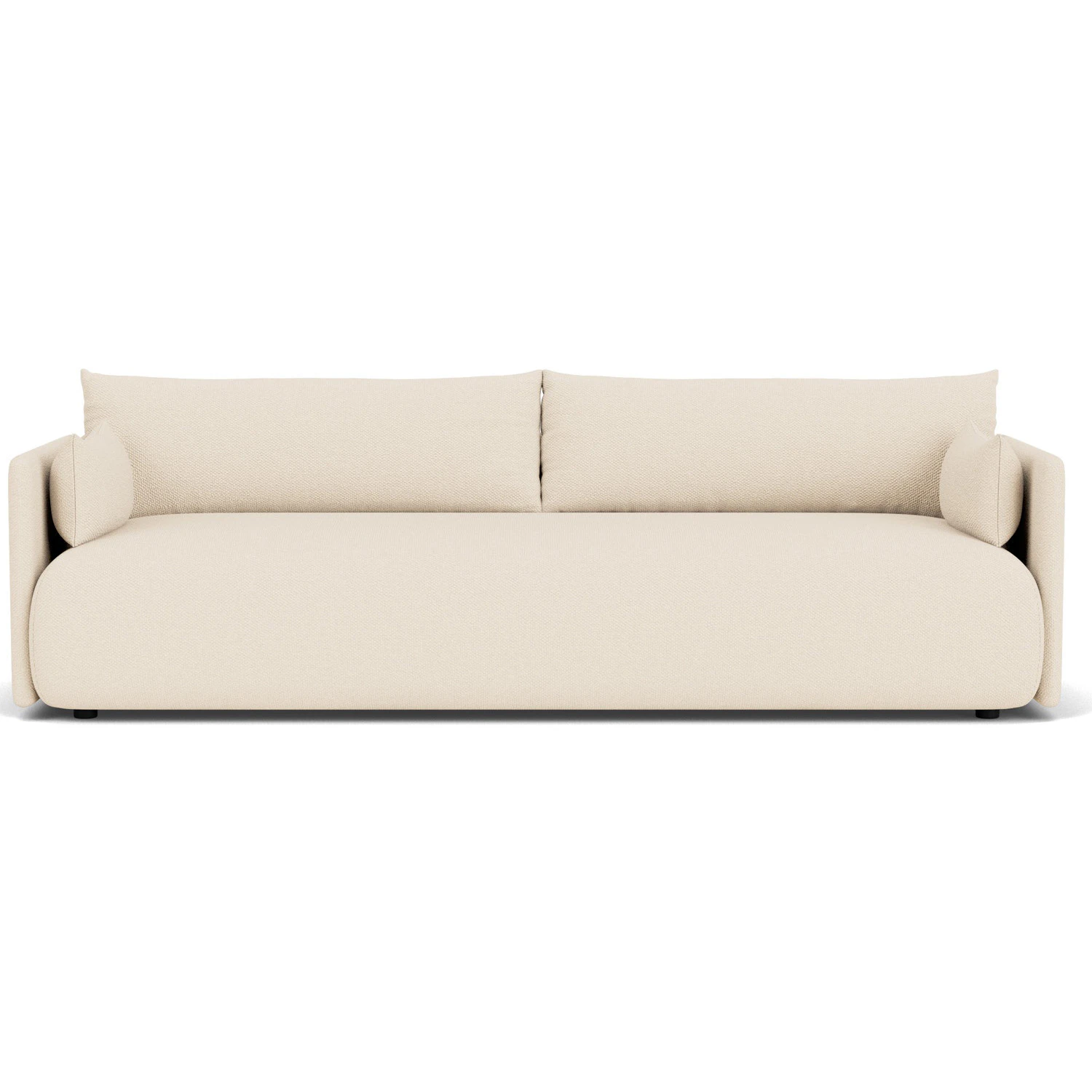 audo copenhagen offset 3-sitssoffa logan jasmine - 3-sitssoffor bouclé off-white