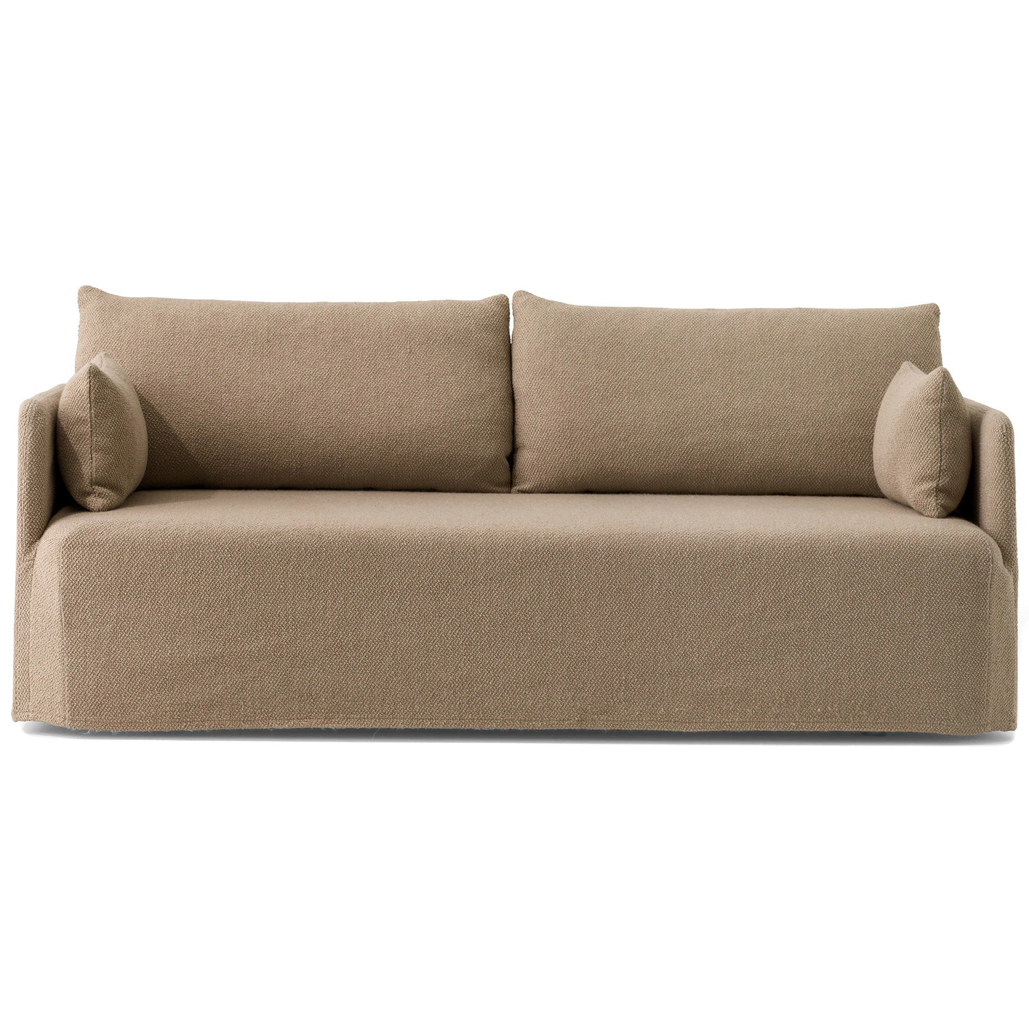 Audo Copenhagen Offset Soffa 2-sits Avtagbar Kl&auml;dsel Logan - 2-sitssoffor &Aring;tervunnen Bomull Flint