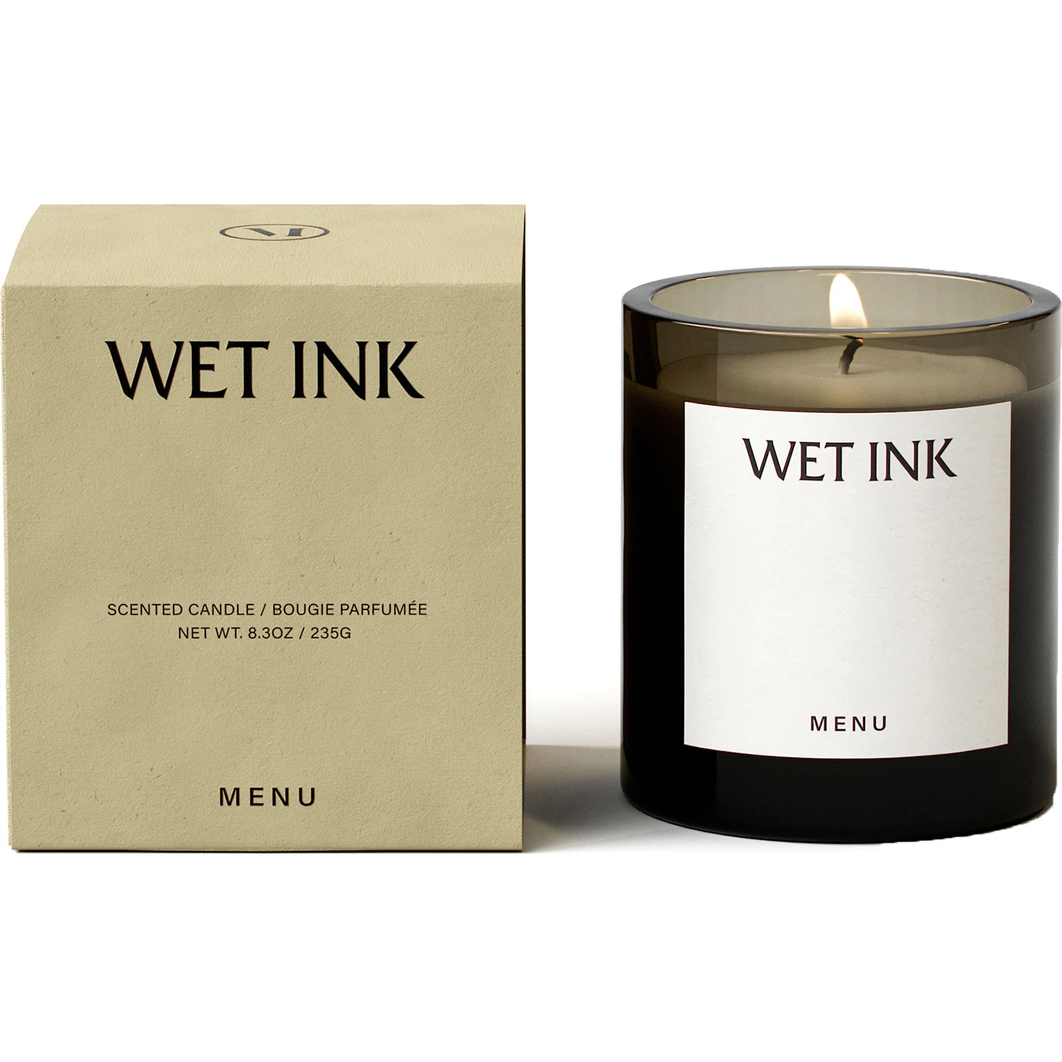 Audo Copenhagen Olfacte Doftljus 235 Gr Wet Ink - Doftljus Glas