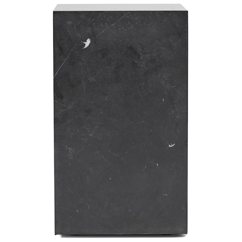 Plinth Tall Sidobord 51x30 cm, Marquina Marmor