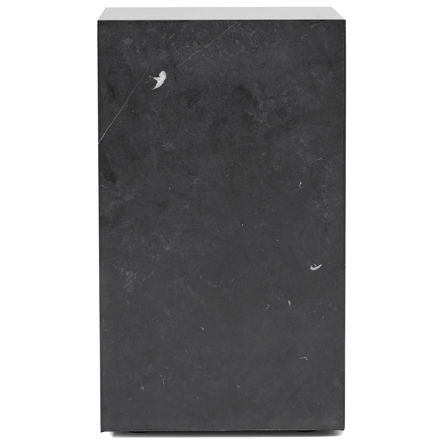Audo Copenhagen Plinth Tall Sidobord 51x30 Cm - Sidobord & Avlastningsbord Marmor Marquina