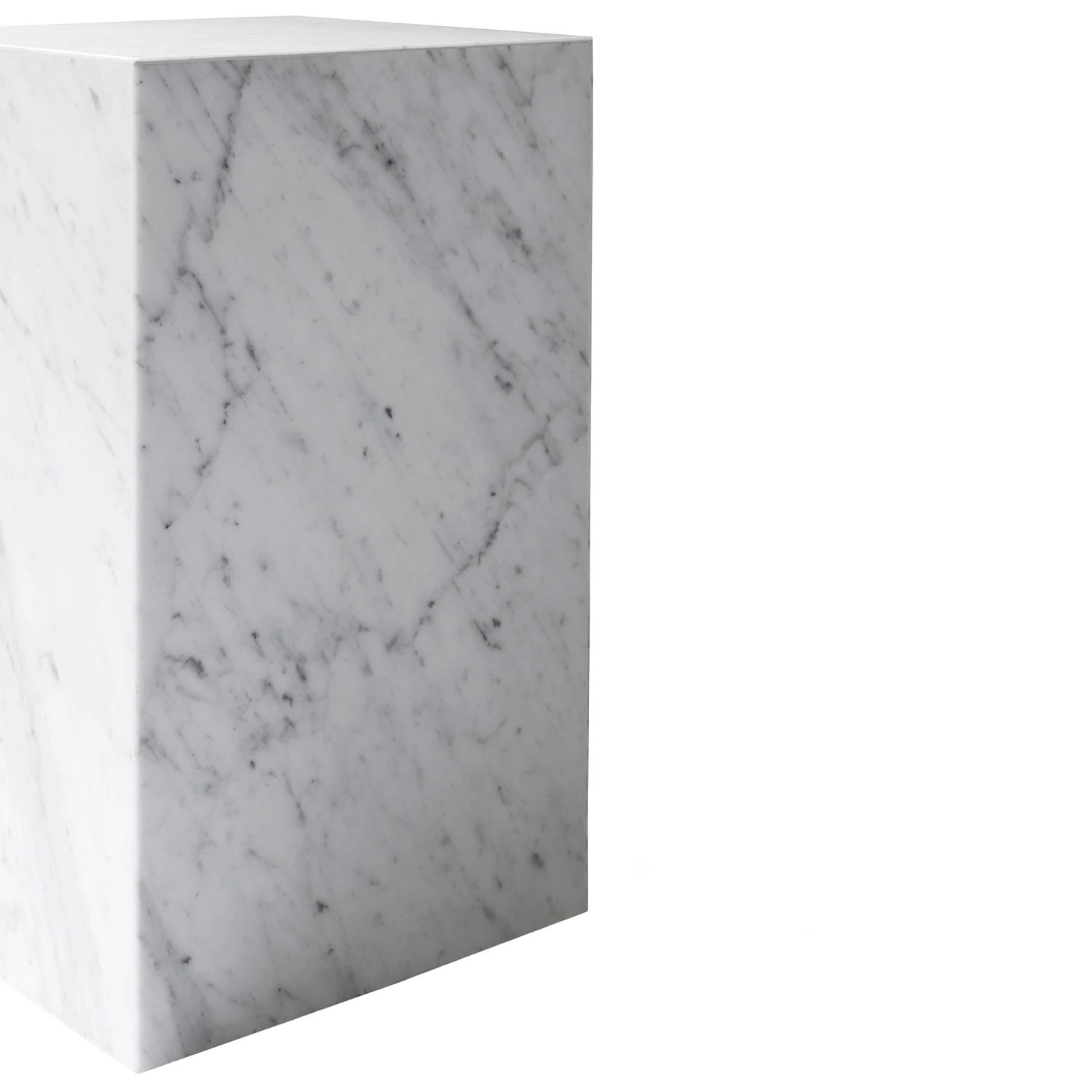 Audo Copenhagen Plinth Tall Sidobord 51x30 Cm, carrara från Audo Copenhagen, bild 2