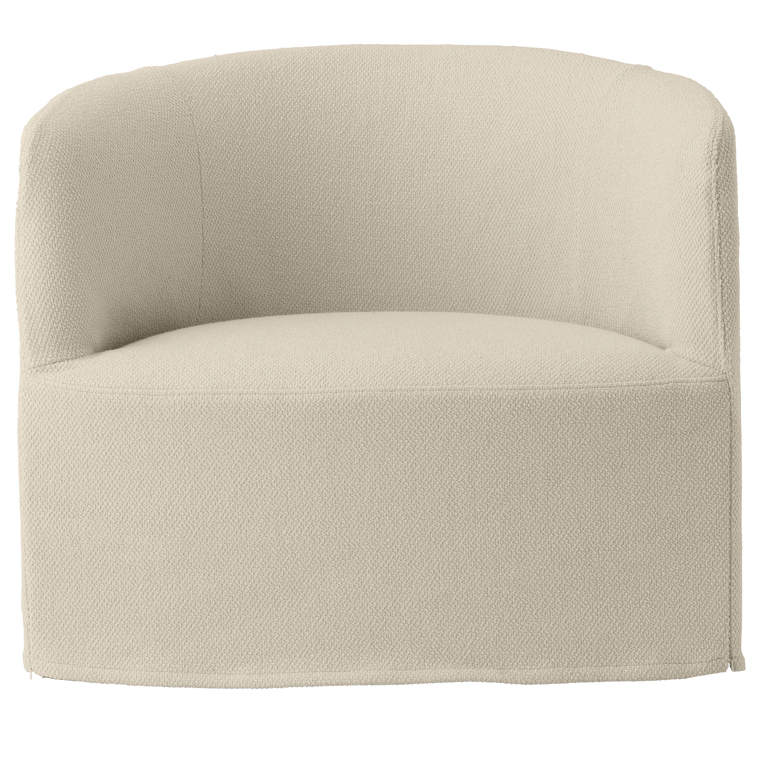 Audo Copenhagen Tearoom Loungestol Logan Jasmine - Boucl&eacute; Off-White
