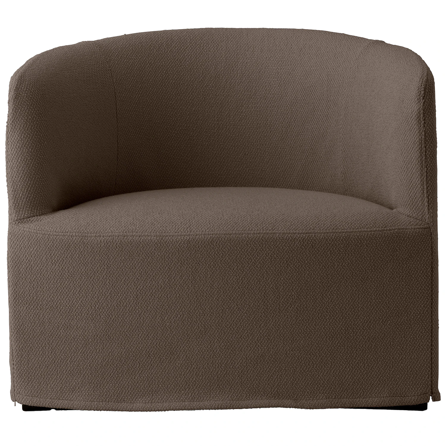 Audo Copenhagen Tearoom Loungestol Logan - F&aring;t&ouml;ljer Boucl&eacute; Flint