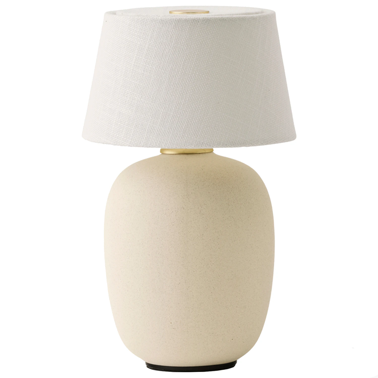 Audo Copenhagen Torso Lampa Portabel Ø11,7 Cm - Portabla lampor Keramik Sand