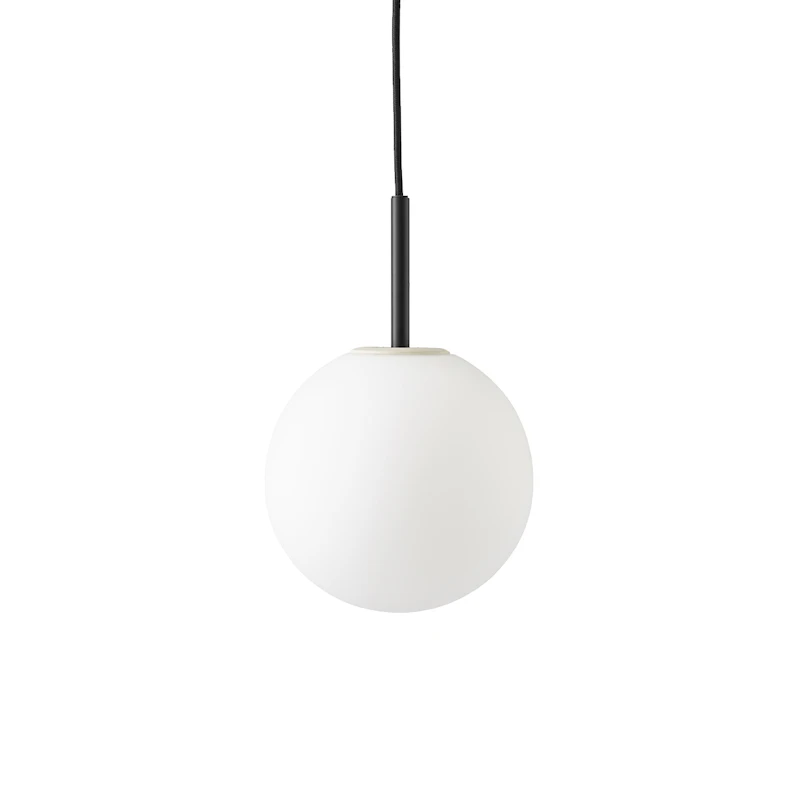 Tr Bulb Pendel, Matt / Svart