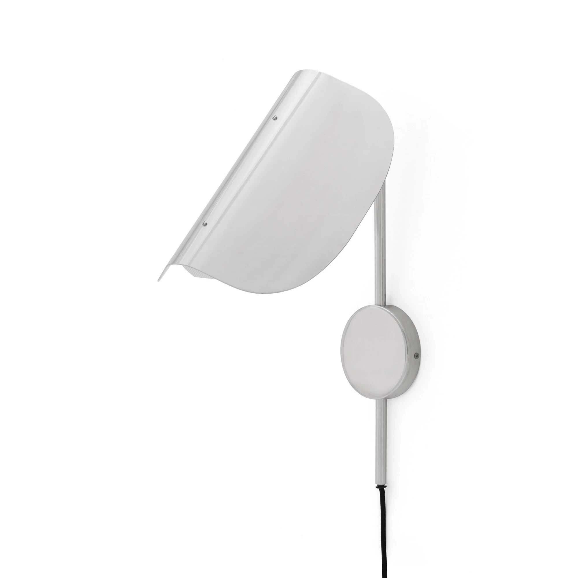 Audo Copenhagen Wing V&auml;gglampa Polerat - V&auml;gglampor Aluminium