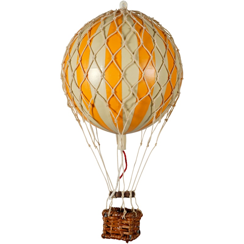 Floating The Skies Luftballong 13x8.5 cm, Orange / Ivory