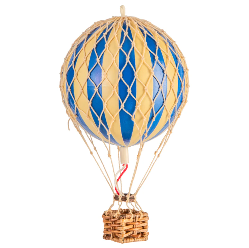 Floating The Skies Luftballong 13x8.5 cm, Blå