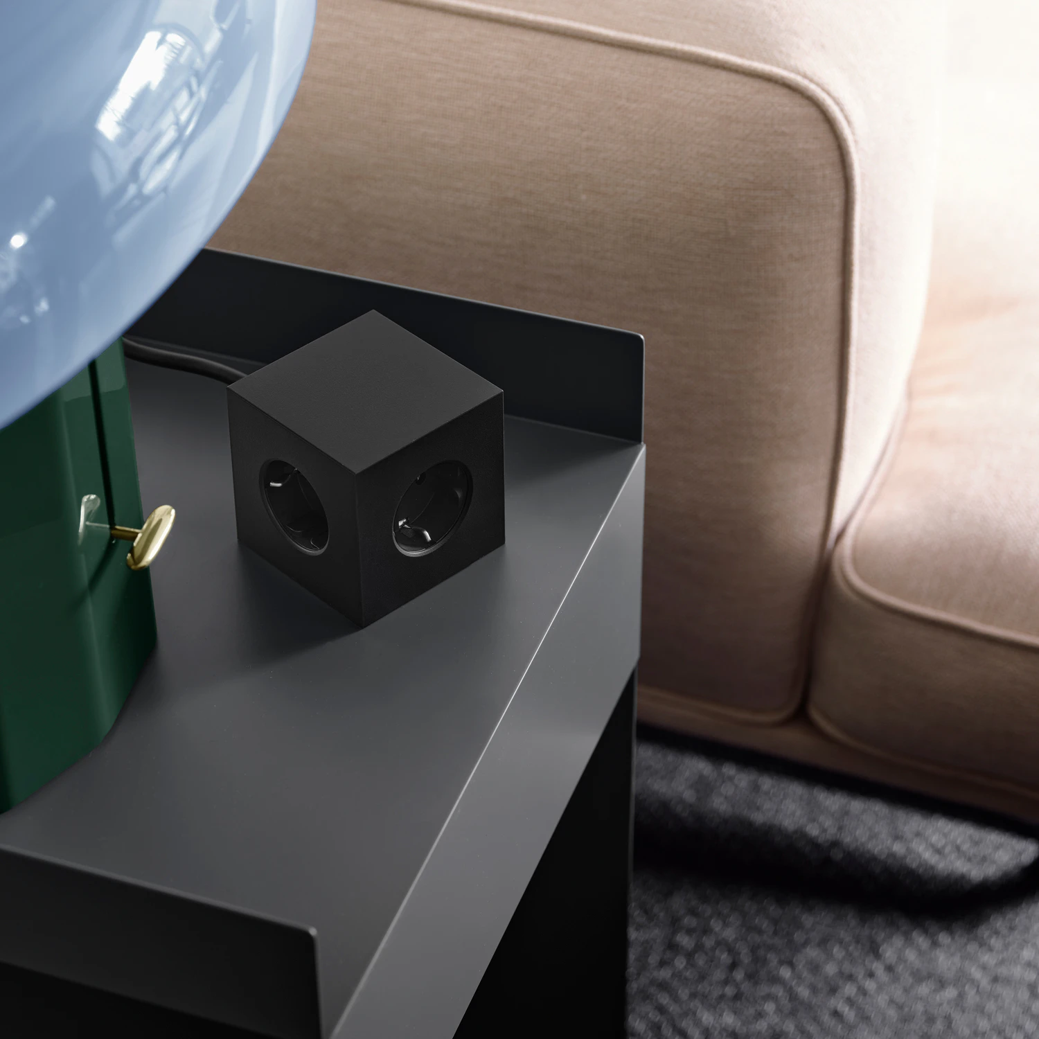 Avolt Square 1 Grenuttag Med Usb-c / Magnet 3 m, stockholm black från Avolt, bild 6