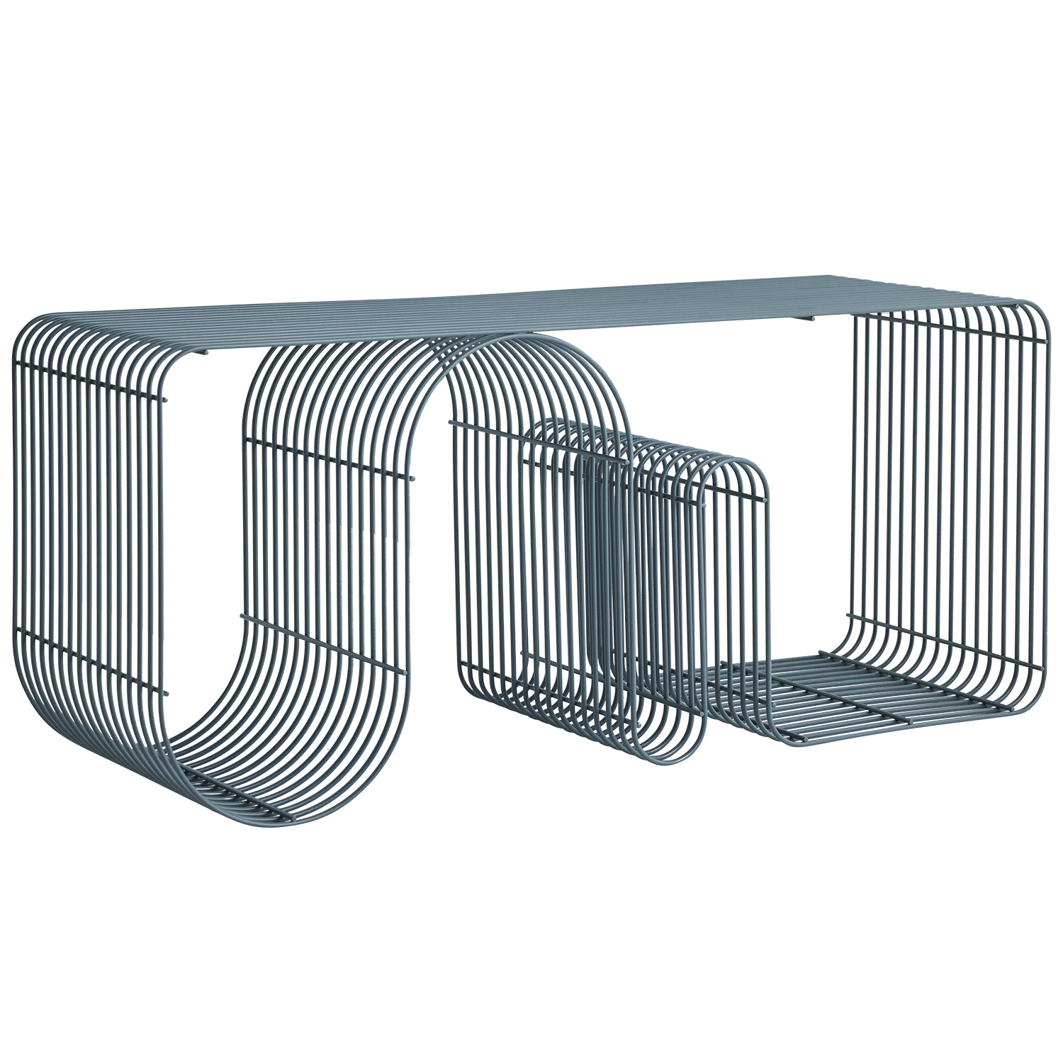 Aytm Curva B&auml;nk - B&auml;nkar St&aring;l Dusty Blue