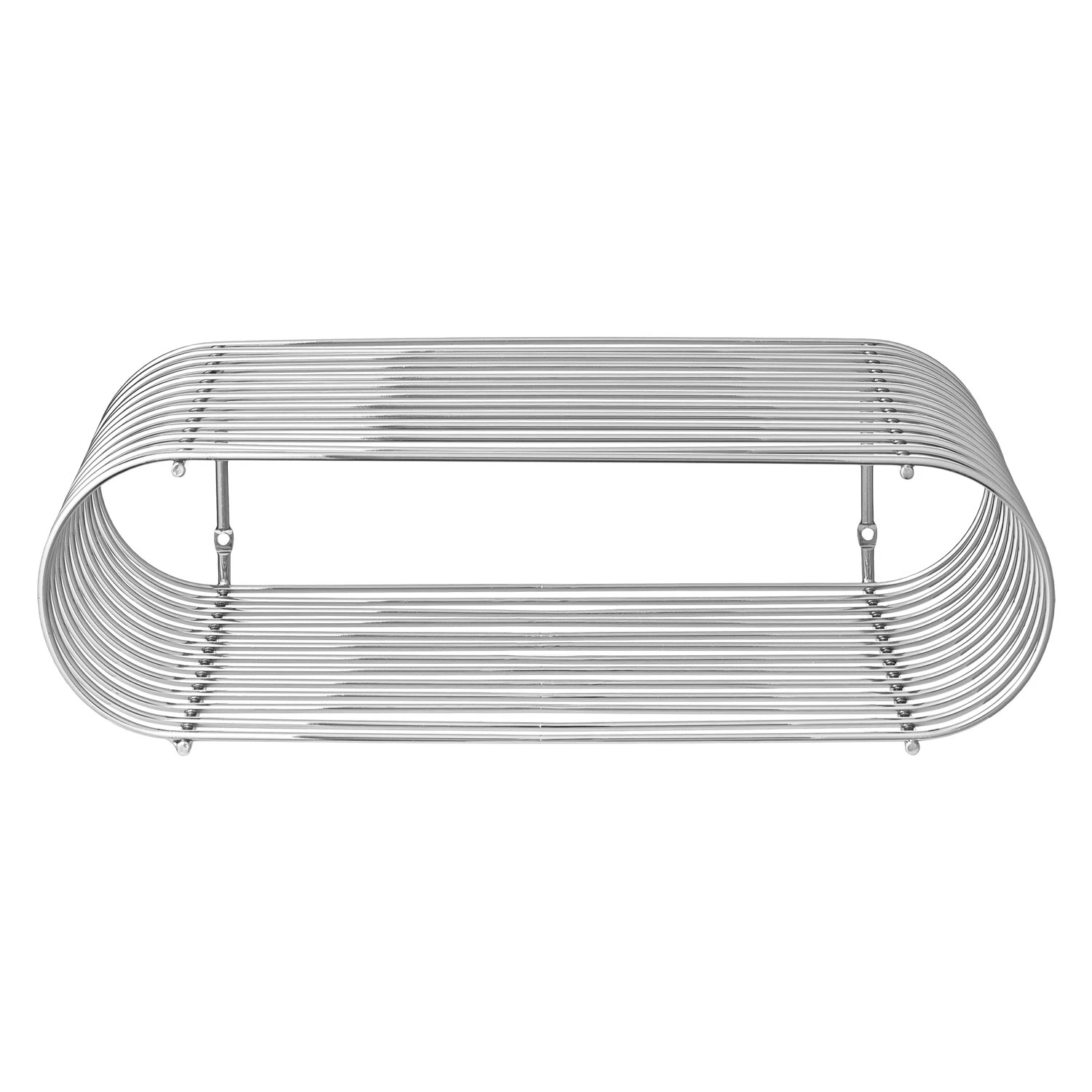 Aytm Curva Hylla - Vägghyllor Stål Silver