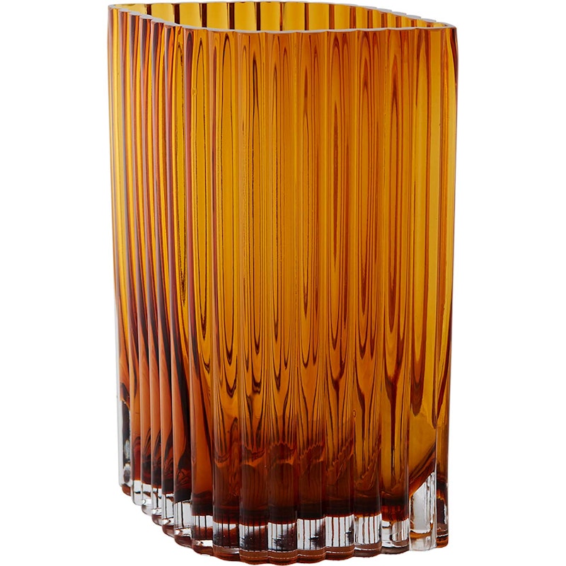 Folium Vas 25 cm, Amber