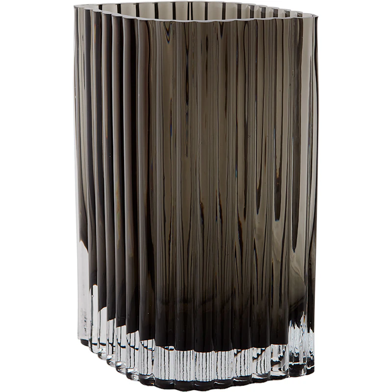 Folium Vas 25 cm, Svart