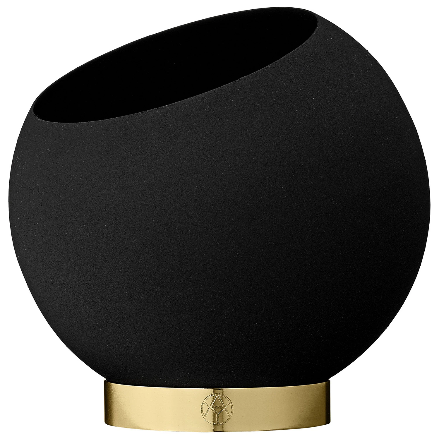 Aytm Globe Blomkruka &Oslash;30 Cm - Krukor J&auml;rn Svart