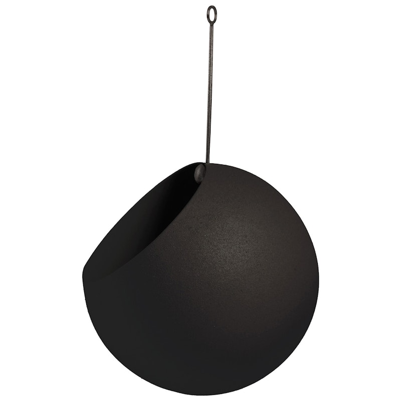 Globe Hängande Kruka Ø17 cm, Svart
