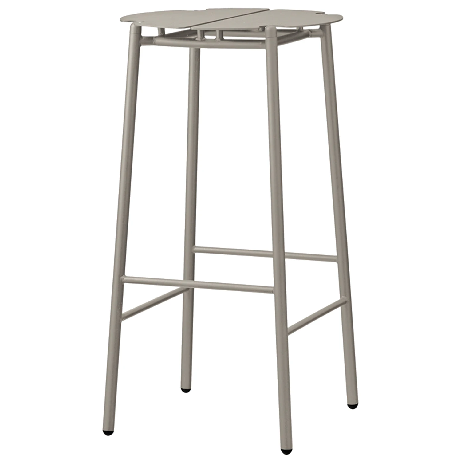 aytm novo bar stool ø38xh75cm - barstolar & pallar stål taupe