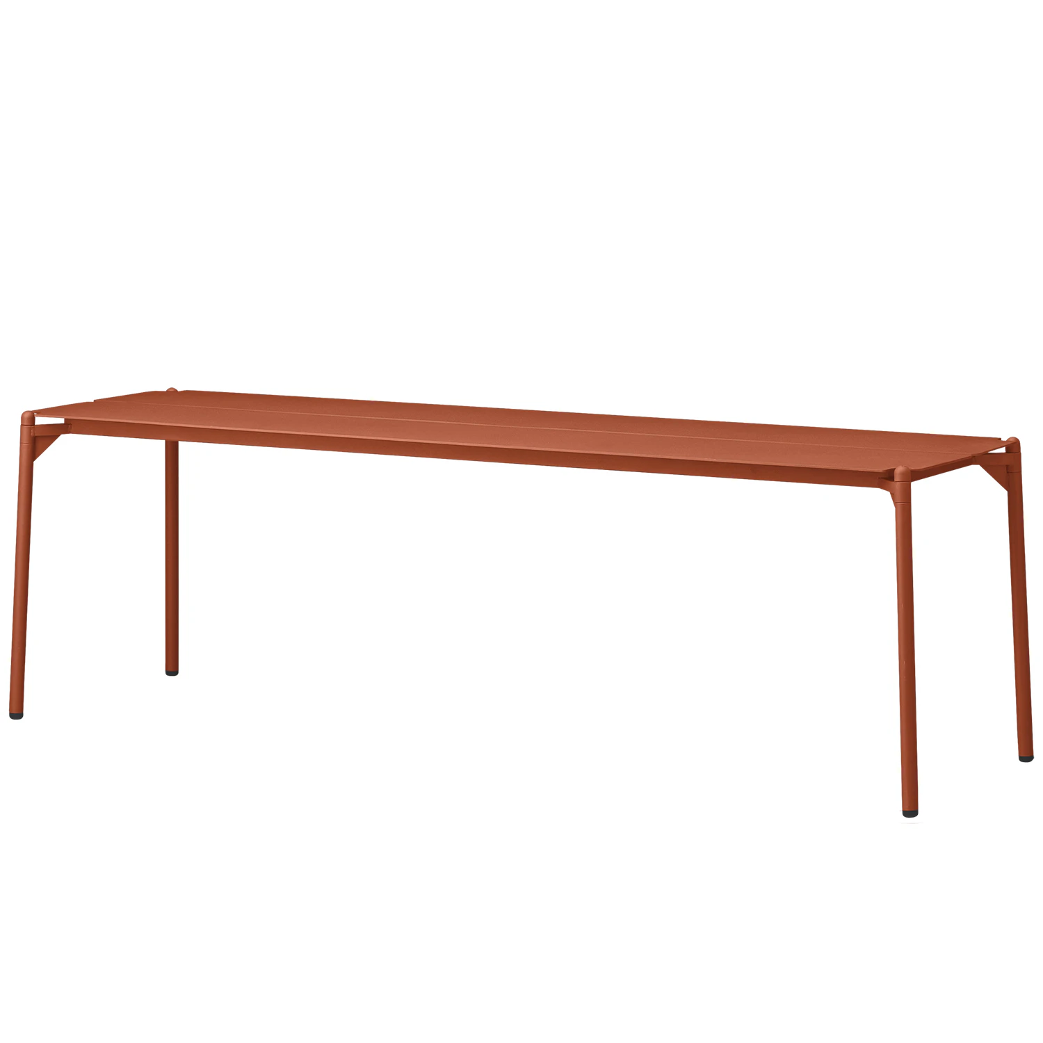 aytm novo bench l145xw43,3xh45,5cm - bänkar stål ginger bread