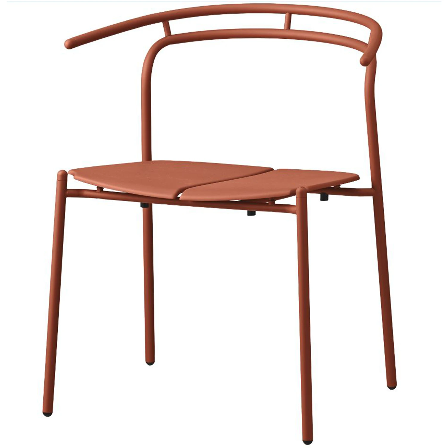 aytm novo dining chair l53,9xw62,5xh74,6cm - trädgårdsstolar stål ginger bread
