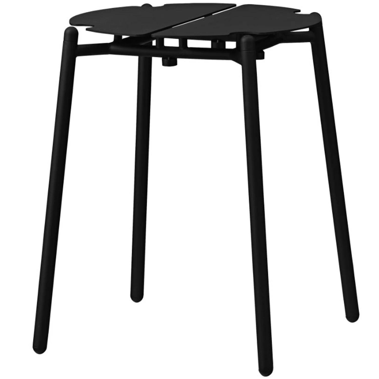 Aytm Novo Stool Black/black &Oslash;35xh45cm - Barstolar & Pallar St&aring;l Svart