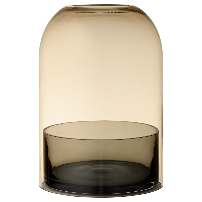 Tota Ljuslykta Large, Svart/Amber