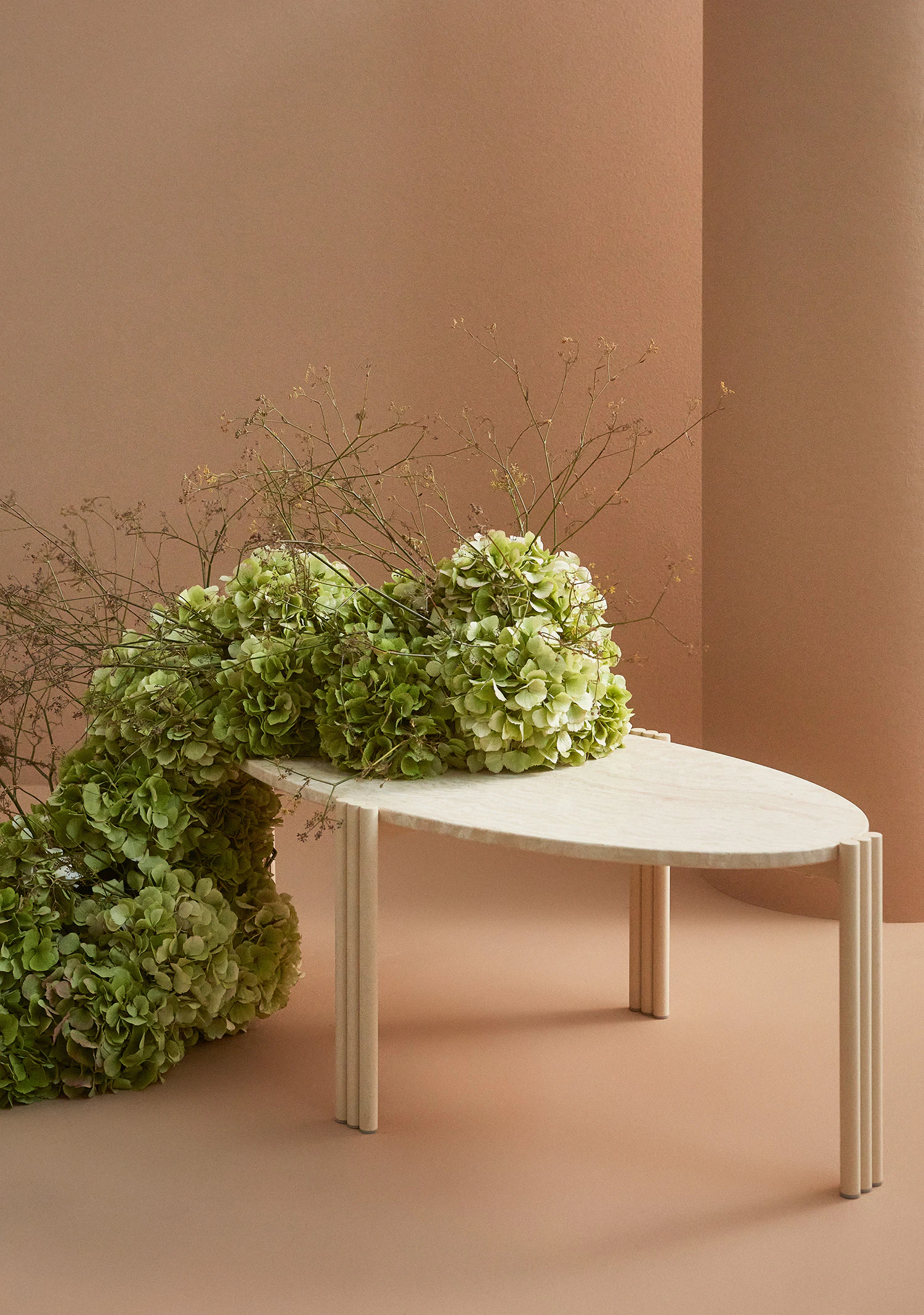 Aytm Tribus Soffbord Oval /sand, travertin från AYTM, bild 4