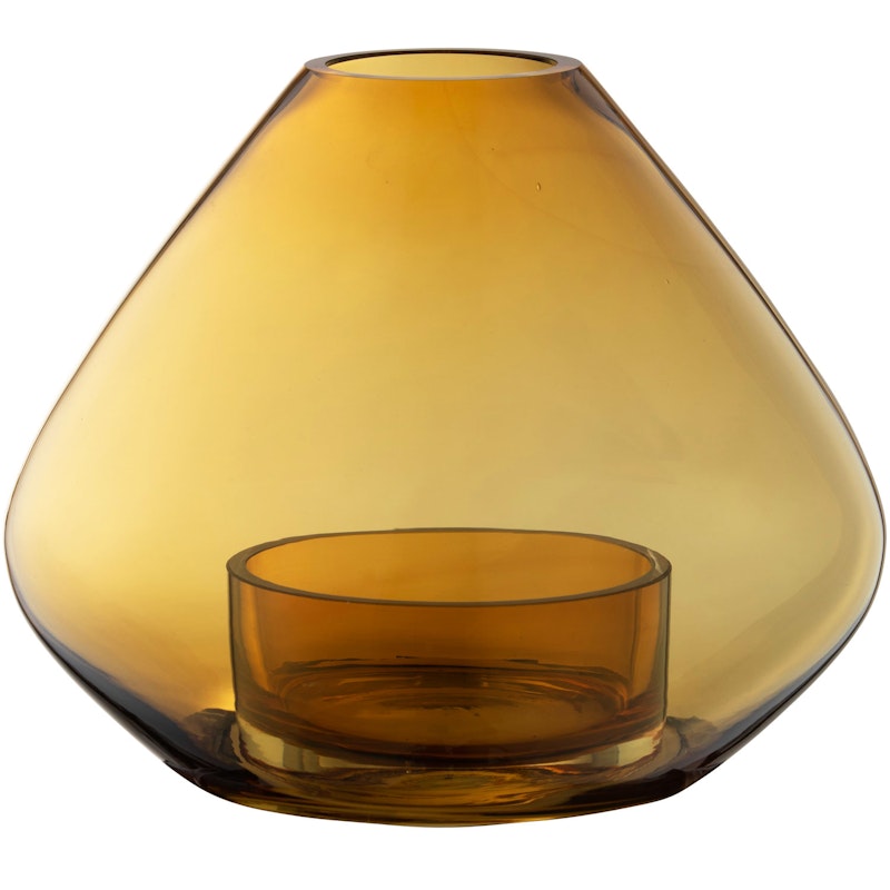 Uno Ljushållare / Vas Amber Ø25,9 cm